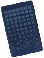 Bellatex STANDARD 60 × 100 cm - modrá, dlaždice - Kúpeľňová predložka