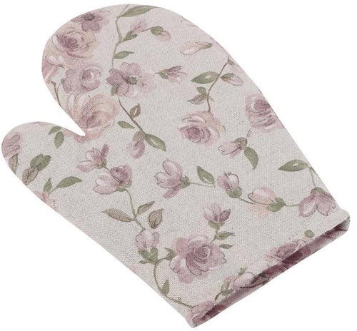 Bellatex 28 × 18 cm - lila rózsa - Edényfogó kesztyű - Fő fotó