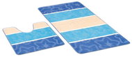 Bellatex SADA AVANGARD 60 × 100 + 60 × 50 cm - modrý orion - Bath Mat