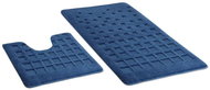 Bellatex SADA STANDARD 60 × 100 + 60 × 50 cm - modrá dlaždice - Bath Mat