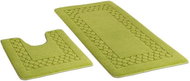 Bellatex SADA STANDARD 60 × 100 + 60 × 50 cm - zelený rám - Bath Mat