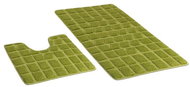 Bellatex SADA STANDARD 60 × 100 + 60 × 50 cm - zelený mech - Bath Mat