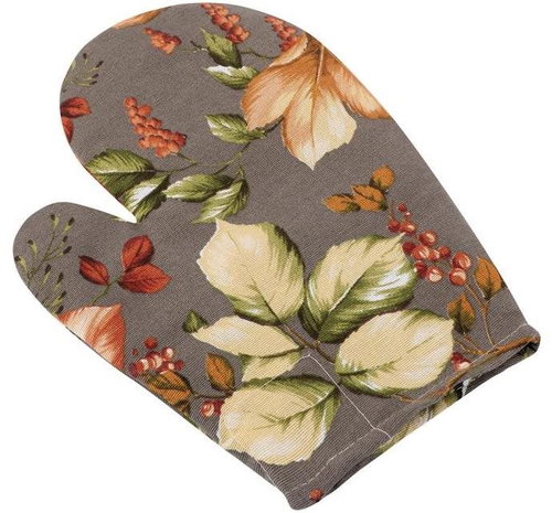 Bellatex 28 × 18 cm - leaves - Oven Mitt - Main image