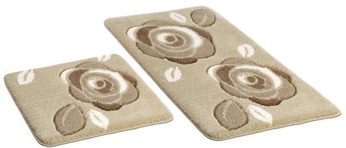 Bellatex ULTRA set 60 × 100, 60 × 50 cm - brown rose - Bath Mat - Main image