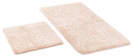 Bellatex MICRO set - without embroidery 60 × 100, 60 × 50 cm - beige - Bath Mat