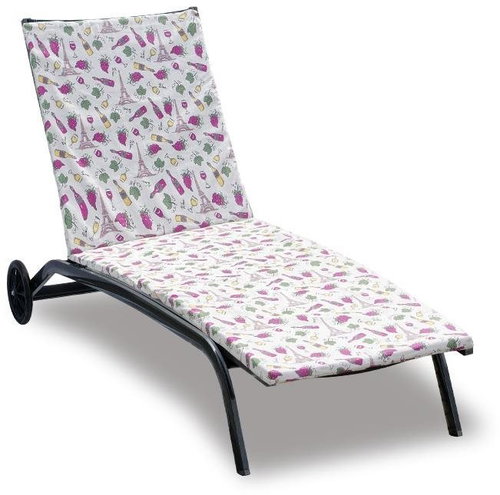 BELLATEX Polstr na lehátko - 60 × 180 cm - víno - Polstr - Main image