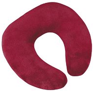 Travel Pillow Bellatex Travel horseshoe - 30 × 35 cm - burgundy - Cestovní polštářek