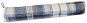 Bellatex LIN - szigetelő henger - 15 × 85cm - kék kockák - Párna