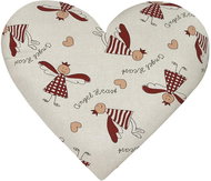 Bellatex SRDCE - 42 × 48 cm - andílci - Pillow