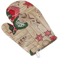 Bellatex 28 × 18 cm - Gingerbread Christmas - Oven Mitt