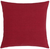 Bellatex LADA - 40 × 40 cm - vínová Uni s efektem režného materiálu - Pillow