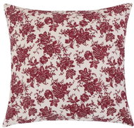 Bellatex ADÉLA - 40 × 40 cm - bordo květ - Pillow