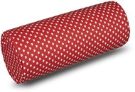 Bellatex Válec Adéla - průměr 15 × 35 cm - červená srdíčka - Cestovní polštářek