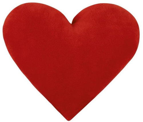 Bellatex HEART - 42 × 48 cm - red - Pillow - Main image