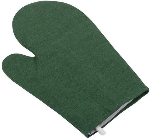 Bellatex 28 × 18 cm - Uni sötétzöld - Edényfogó kesztyű - Fő fotó