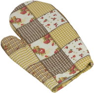 Bellatex 28 × 18 cm - rose with a dice - Oven Mitt