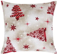 Bellatex VÁNOCE - 45 × 45 cm - červený stromek - Pillow