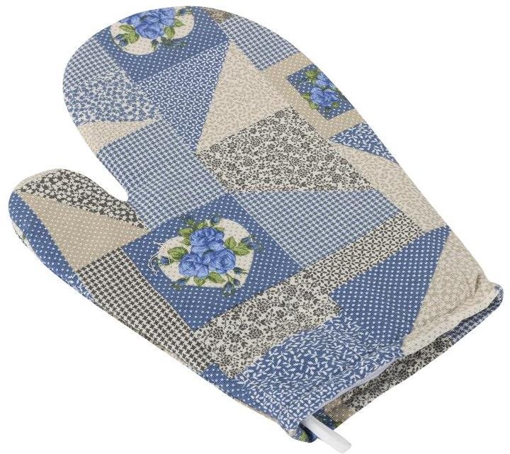 Bellatex 28 × 18 cm - patchwork kék