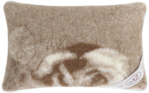 Bellatex Polštář Evropské merino 450g/m2 - 40 × 60 cm - polštář růžička - Pillow - Main image