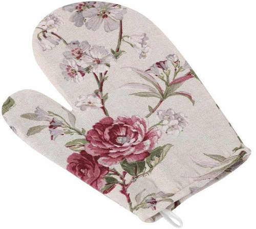 Bellatex 28 × 18 cm - rózsás - Edényfogó kesztyű - Fő fotó