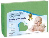 Bellatex Baby terry - 70 × 140 cm - green - Cot sheet