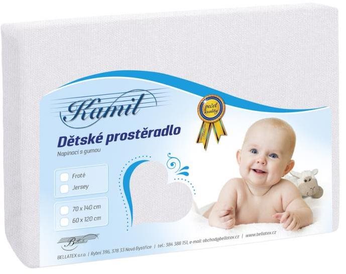 Bellatex dzsörzé - 70 × 140 cm - fehér