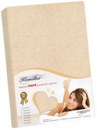 Bellatex Terry - 90 × 200 × 40 cm - light beige - Bedsheet