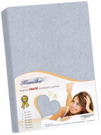 Bellatex Terry - 90 × 200 × 40 cm - grey - Bedsheet
