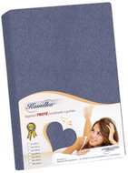 Bellatex Terry - 90 × 200 × 40 cm - dark grey - Bedsheet