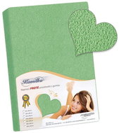 Bellatex Terry - 100 × 200 cm - green - Bedsheet