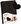 BELLATEX Terry sheet 180 × 200 cm, black