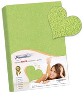 Bellatex Terry - 200 × 200 cm - olive - Bedsheet