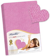 Bellatex Terry - 200 × 200 cm - pink - Bedsheet