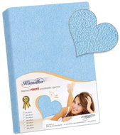 Bellatex Terry - 200 × 200 cm - light blue - Bedsheet