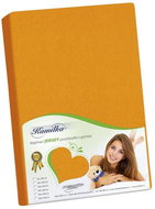 Bellatex Jersey - 100 × 200 cm - orange - Bedsheet
