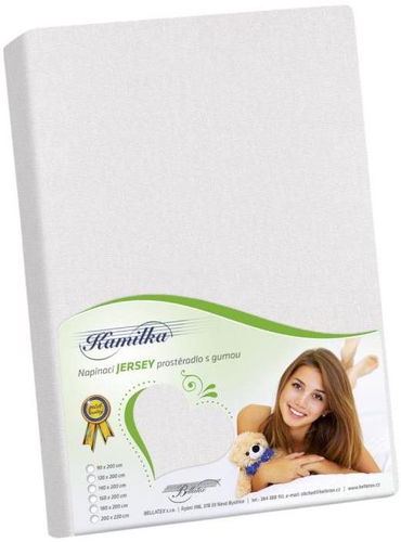 BELLATEX Prostěradlo Jersey 90 × 200 cm, bílé - Prostěradlo - Hlavní obrázek