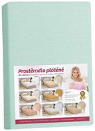 Bellatex Linen - 90 × 200 cm - mint - Bedsheet