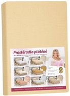 Bellatex Linen - 90 × 200 cm - ochre - Bedsheet