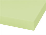 Bellatex Satin - 90 × 200 cm - green - Bedsheet