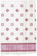 Bellatex Bathroom curtains - 180 × 200 cm - pink squares - Shower Curtain