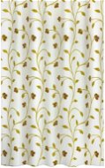 Bellatex Bathroom curtains - 180 × 200 cm - beige plants - Shower Curtain