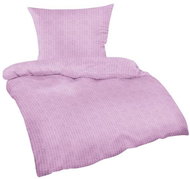 Bellatex Krepové - 140 × 200, 70 × 90 cm - jednobarevné fialová - Bed Linen