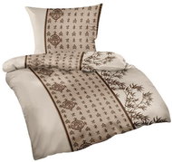 Bellatex Bavlněné - 140 × 200, 70 × 90 cm - béžový rákos - Bed Linen