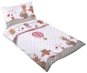 Detská posteľná bielizeň Bellatex Agáta – 90 × 135; 45 × 60 cm – Ružová sovička - Dětské povlečení