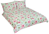 Bellatex Bavlna na dvoudeku - 1x 200 × 200, 2ks 70 × 90 cm - sv.zelená louka - Bed Linen