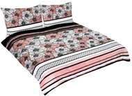 Bellatex Bavlna na dvoudeku - 1x 240 × 200, 2ks 70 × 90 cm - barevné pruhy - Bed Linen