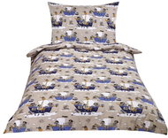 Bellatex Bavlněné Junior - 140 × 200, 70 × 90 cm - námořník modrý - Bed Linen