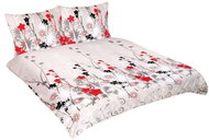 Bellatex Bavlna na dvoudeku - 1x 200 × 200, 2ks 70 × 90 cm - kopretiny - Bed Linen