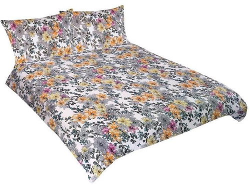 Bellatex Krepové na dvoudeku - 1x 200 × 200, 2ks 70 × 90 cm - louka - Bed Linen - Main image