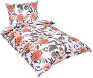 Bellatex Bavlněné - 140 × 220, 70 × 90 cm - pivoňka - Bed Linen
